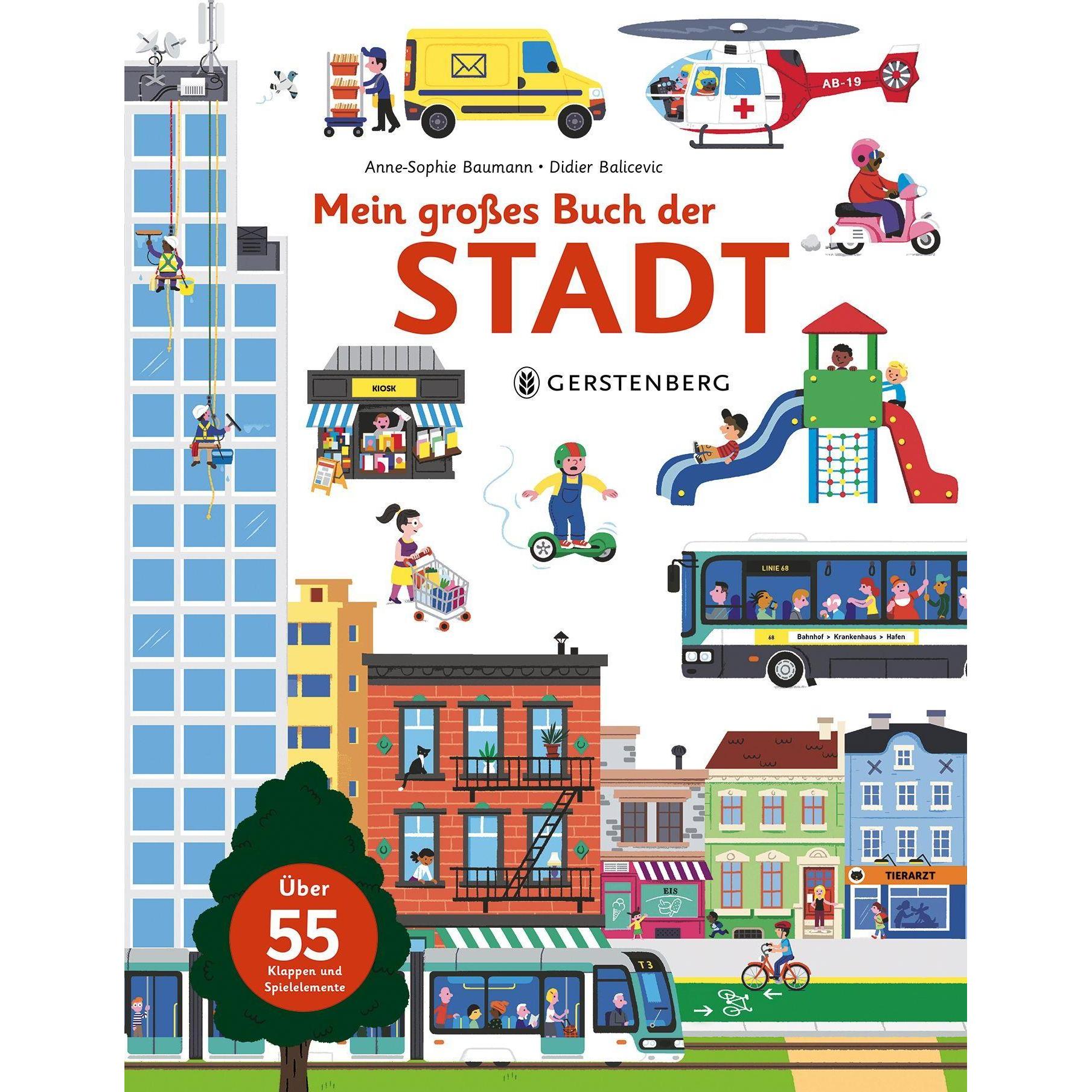 Mein grosses Buch der Stadt, Kinderbücher von Anne-Sophie Baumann
