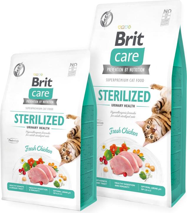 Immagine prodotto Brit Care Cat GF Sterilised Urinary Health (Pollo fresco) 7kg (Senior, 1 pz., 7000 g)
