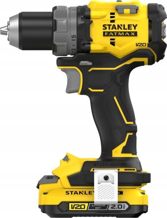 Produktbild Stanley ST WKRĘTARKA KĄTOWA V20 SFMCD725D2K 2x2 0Ah 80Nm BL WALIZKA (Bohrschrauber)