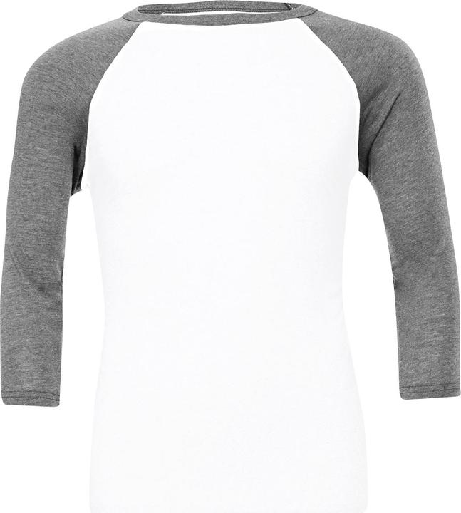 Produktbild Bella Canvas Erwachsene Triblend 34 Ärmel Baseball TShirt (S)