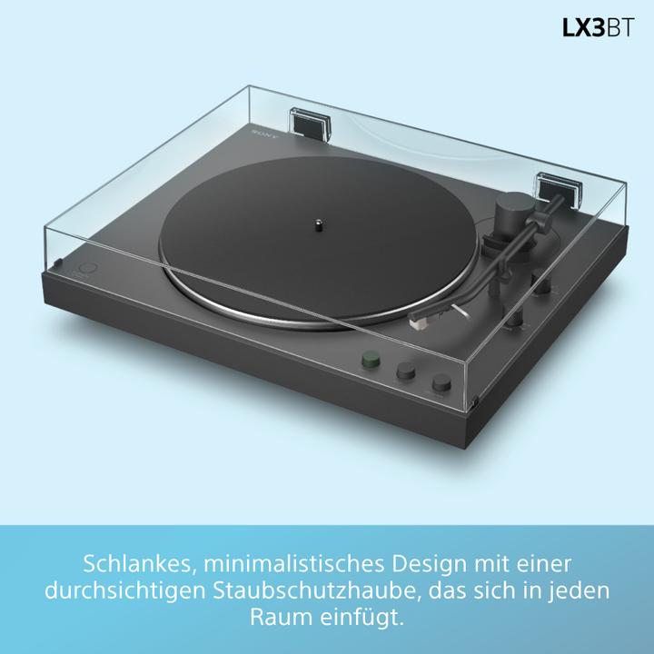 Productafbeelding Sony PS-LX3BT Plattenspieler schwarz (Volautomatisch)