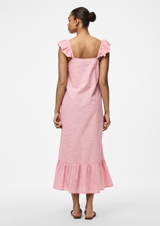 Image du produit Pieces PCAPIA Midi Kleid aus Leinengemisch (M)