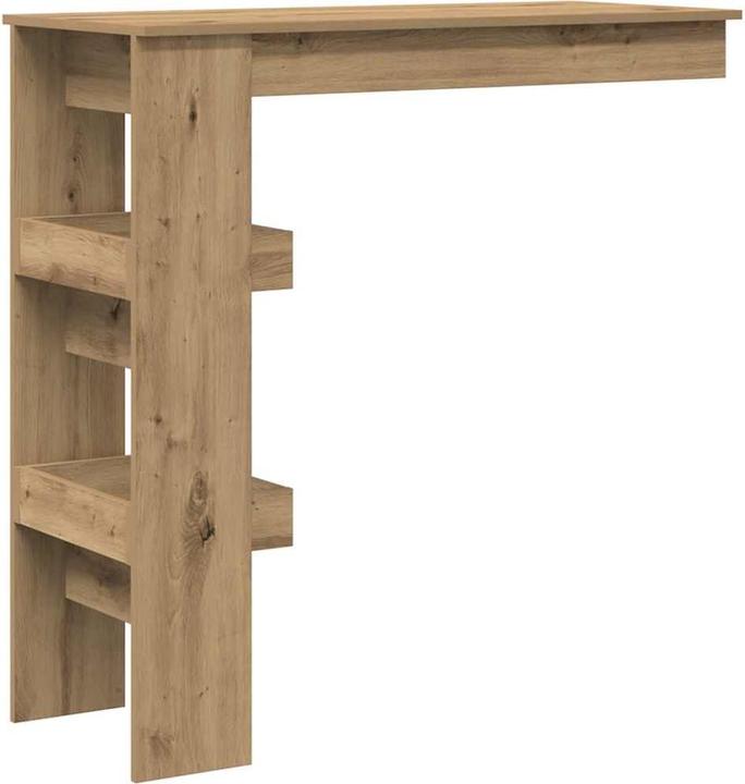Produktbild vidaXL Wand-Bartisch Artisan-Eiche 102x45x103,5 cm Holzwerkstoff