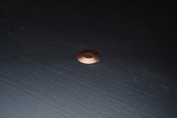 Actual product image Ochno Socket - USB-C outlet w. locking screw 1m cable in Copper (1 m, USB 3.2 Gen 2)