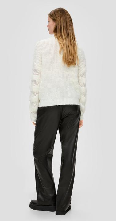 Produktbild S.Oliver Strickpullover Strickpullover mit Zopfmuster (XL)