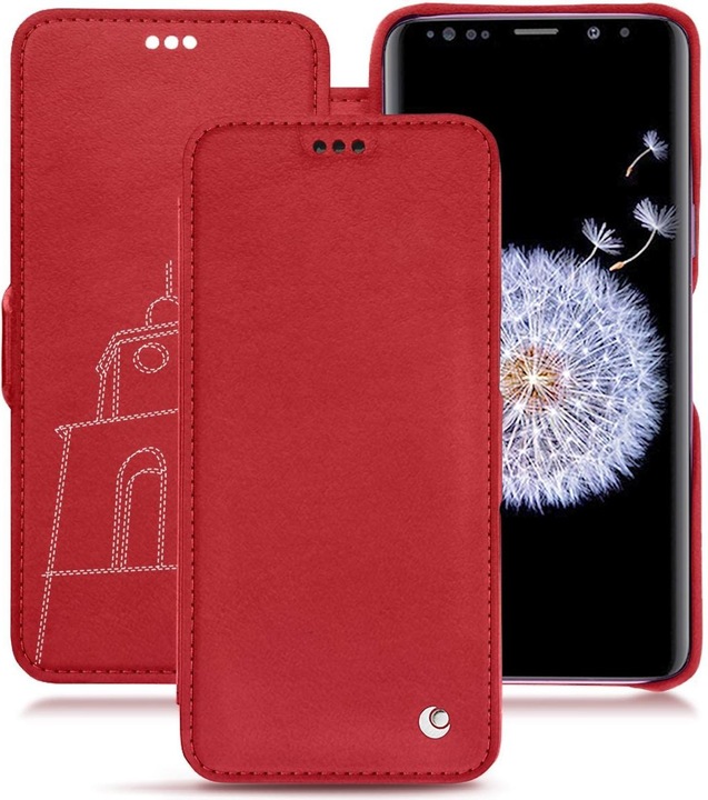 Actual product image Noreve Leather case horizontal (Samsung Galaxy S9+)
