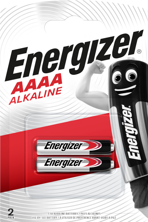 Energizer Max Alkaline (2 Stk., AAAA, 595 mAh)