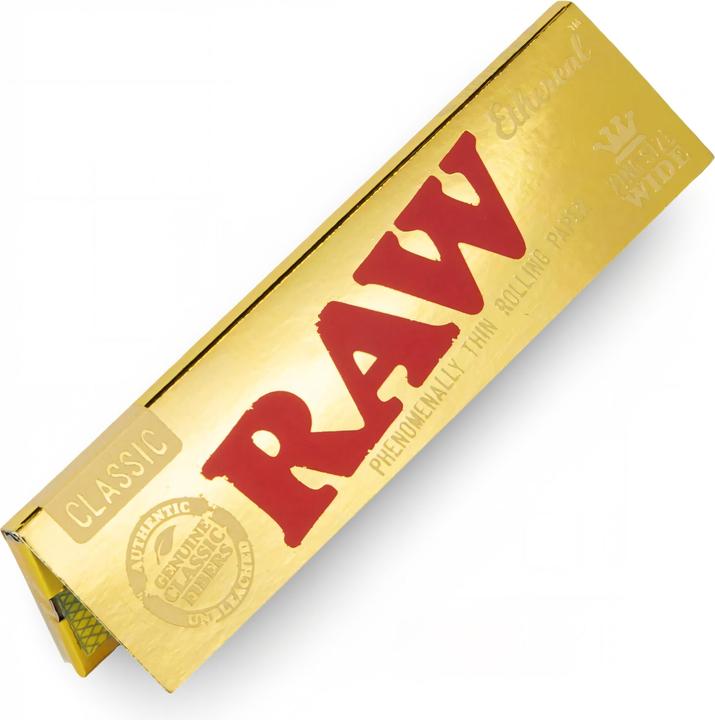 Actual product image RAW Classic Ethereal Papers King Size Slim Display