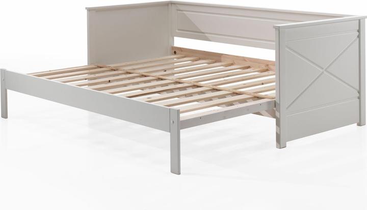 Produktbild Vipack Pino Ausziehbares Kojenbett Weiss (90 x 200 cm)