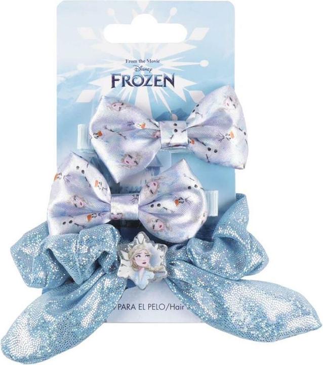 Actual product image Cerda Hair Ornaments Hair Bows 3 Pieces Frozen Blue (3 pcs.)