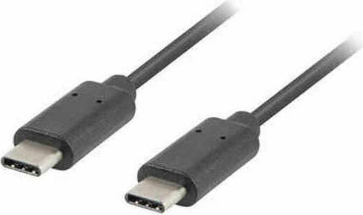 Produktbild Lanberg Kabel CA-CMCM-10CU-0010-BK (USB 2.0 Typ C (1 m, USB 2.0)