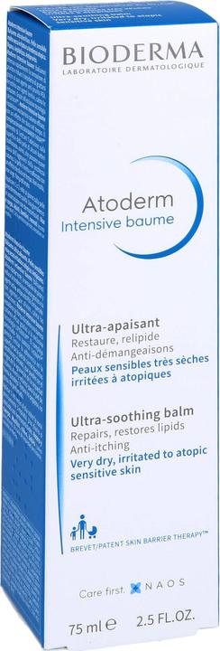 Actual product image Bioderma Hips - Atoderm Intensive Baume Ultra Soothing Balm (Body cream, 75 ml)