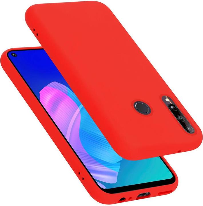 Produktbild Cadorabo TPU Liquid Silicone Case Cover (Huawei P40 Lite E)