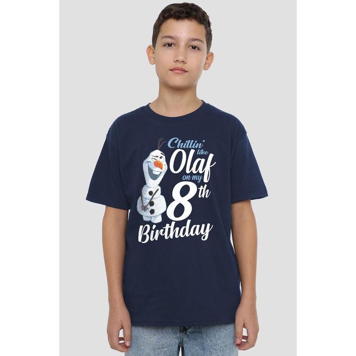 Produktbild Disney Frozen Chillin Like Olaf TShirt 8 Geburtstag (128)