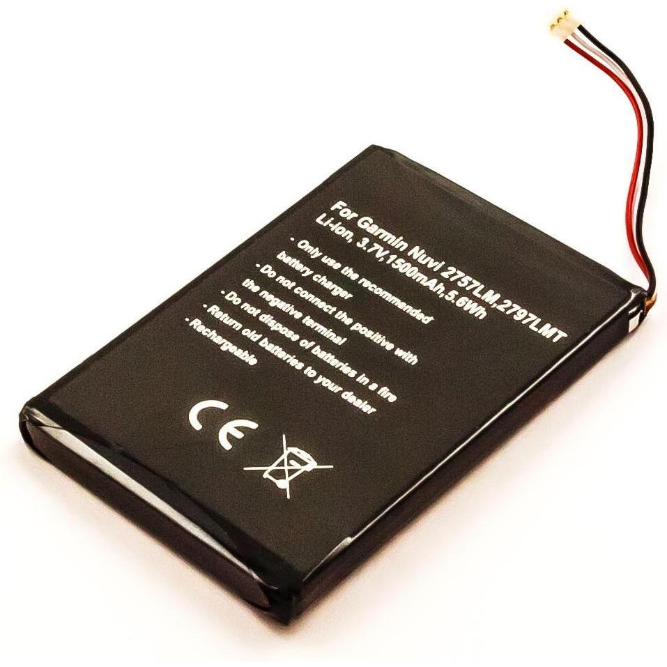 Thumbnail - AGI, Fahrzeug Navigation Zubehör, 27587 - Akku - Garmin - Schwarz - Lithium-Ion (Li-Ion) - 1500 mAh - 3,7 V