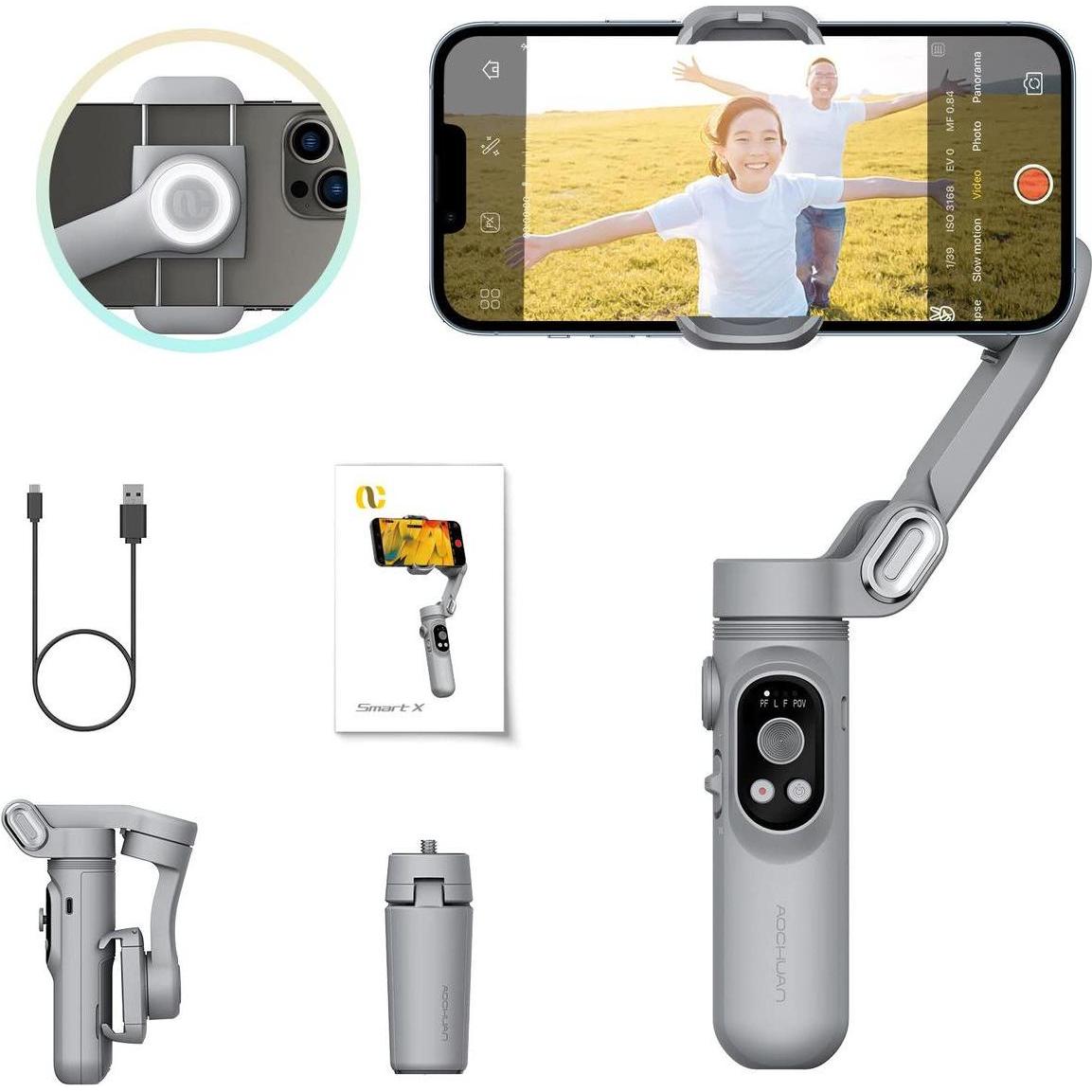 Aochuan X Gimbal (grau), Gimbal, Grigio
