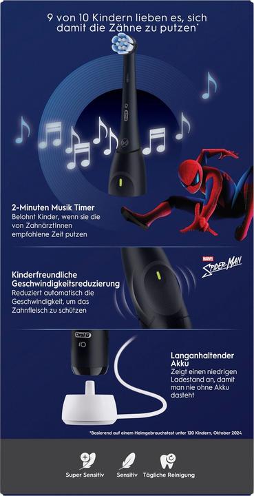 Productafbeelding Oral-B iO Kids 6+ Spiderman elektrische tandenborstel
