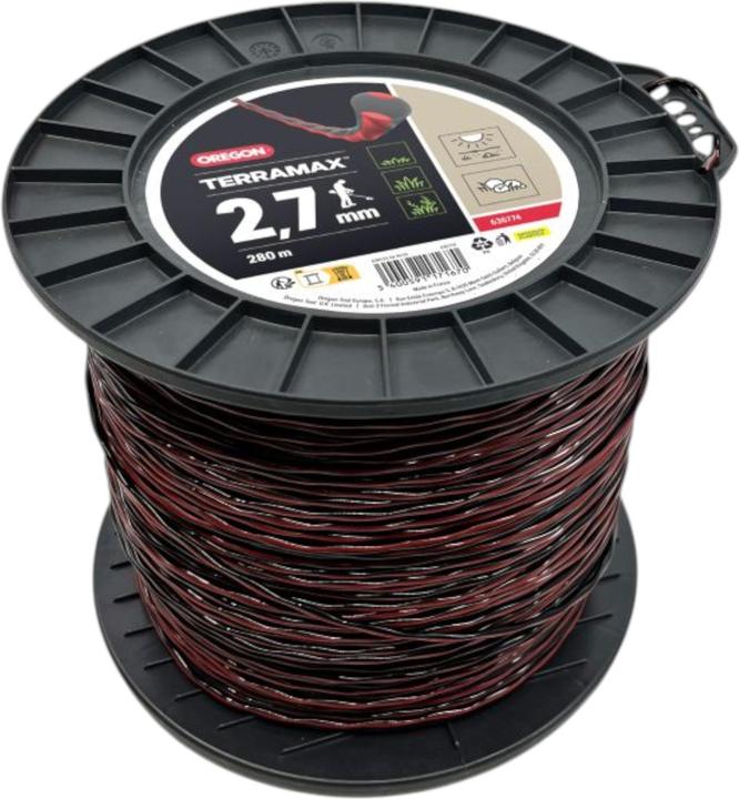 Produktbild Oregon Faden TerraMax, 2.7 mm x 280 m (Rasentrimmer, Trimmerfaden + Fadenspule)