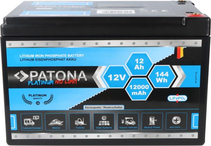 Image du produit Patona Platine (12 V, 12 Ah)