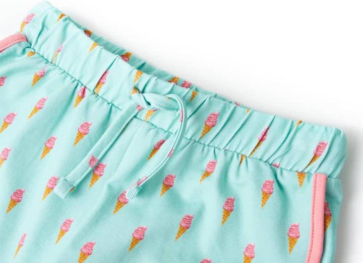 Image du produit VidaXL Short enfant avec cordon de serrage Vert menthe clair 92,Matériel (92)