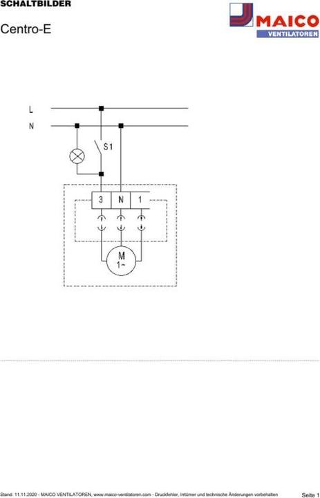 Produktbild Maico MAI Centro-E Abluftelement elektrisch IMax 0,9A IPX5 6W 230V
