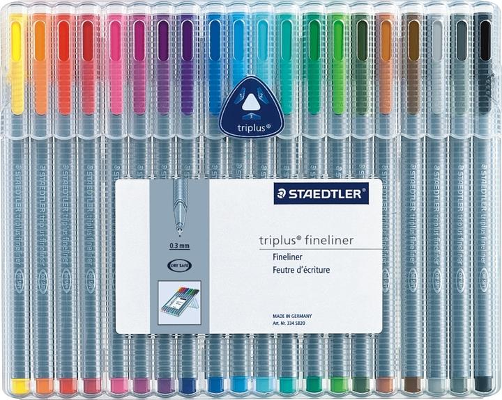 Produktbild Staedtler Triplus Fineliner (20x)
