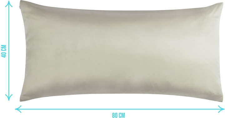 Produktbild Aspero Satin Kissenbezug 40x80 cm Alia - 9053 (Kopfkissenbezug, 40 x 80 cm)
