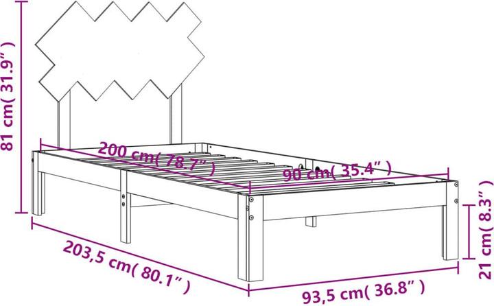 Image du produit VidaXL Reena (90 x 200 cm)