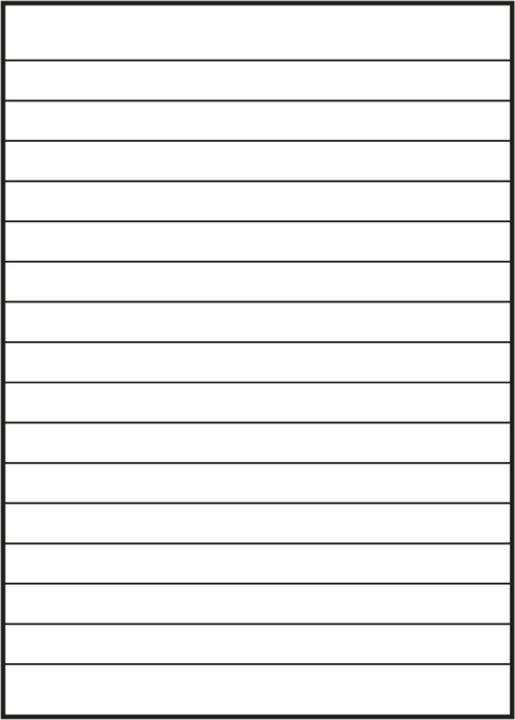 Actual product image Oxford Ring binder inserts