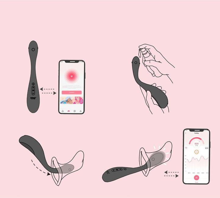 Produktbild Honey Play Box HoneyPlayBox – PUFF Kegeltrainer – Rot