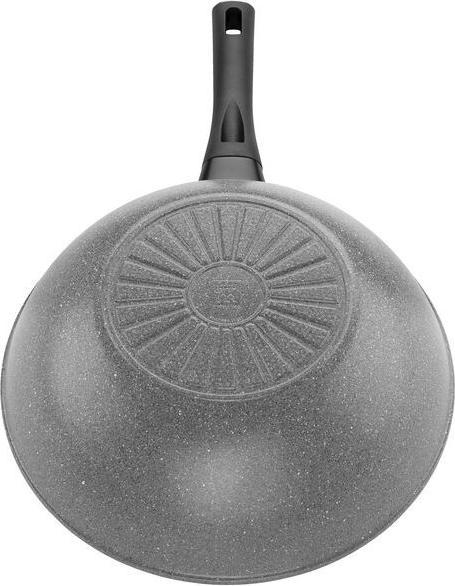 Productafbeelding Zwilling - Terreno Plus Ceramic Wok - Gray - 28 cm (Aluminium, 28 x 12.60 cm)