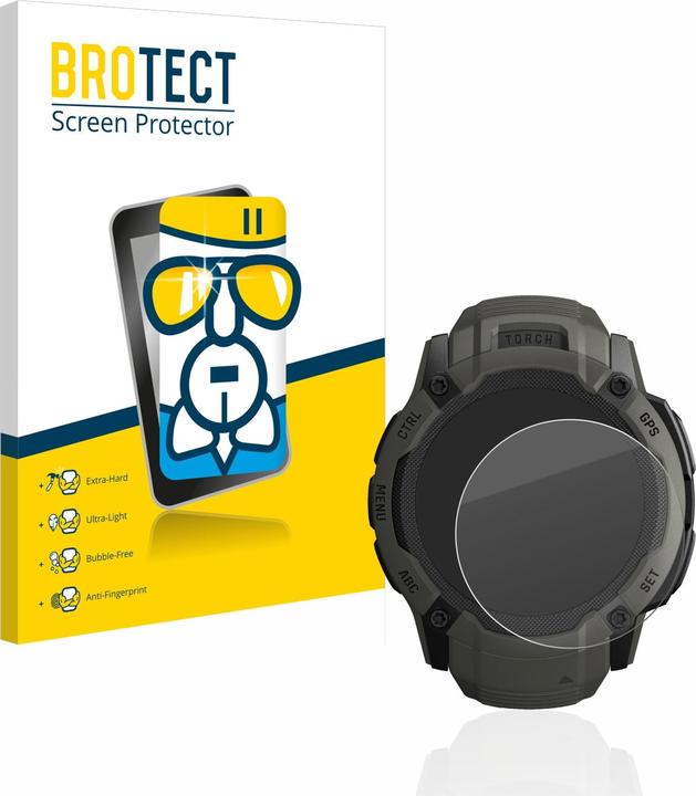 Actual product image BROTECT AirGlass Glass (Garmin Instinct 2X Solar)