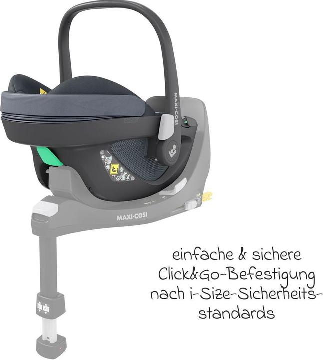 Actual product image Maxi-Cosi Babyschalen Babyschale Pebble 360 i-Size drehbar ab Geburt (Baby car seat, ECE R129/i-Size Standard)