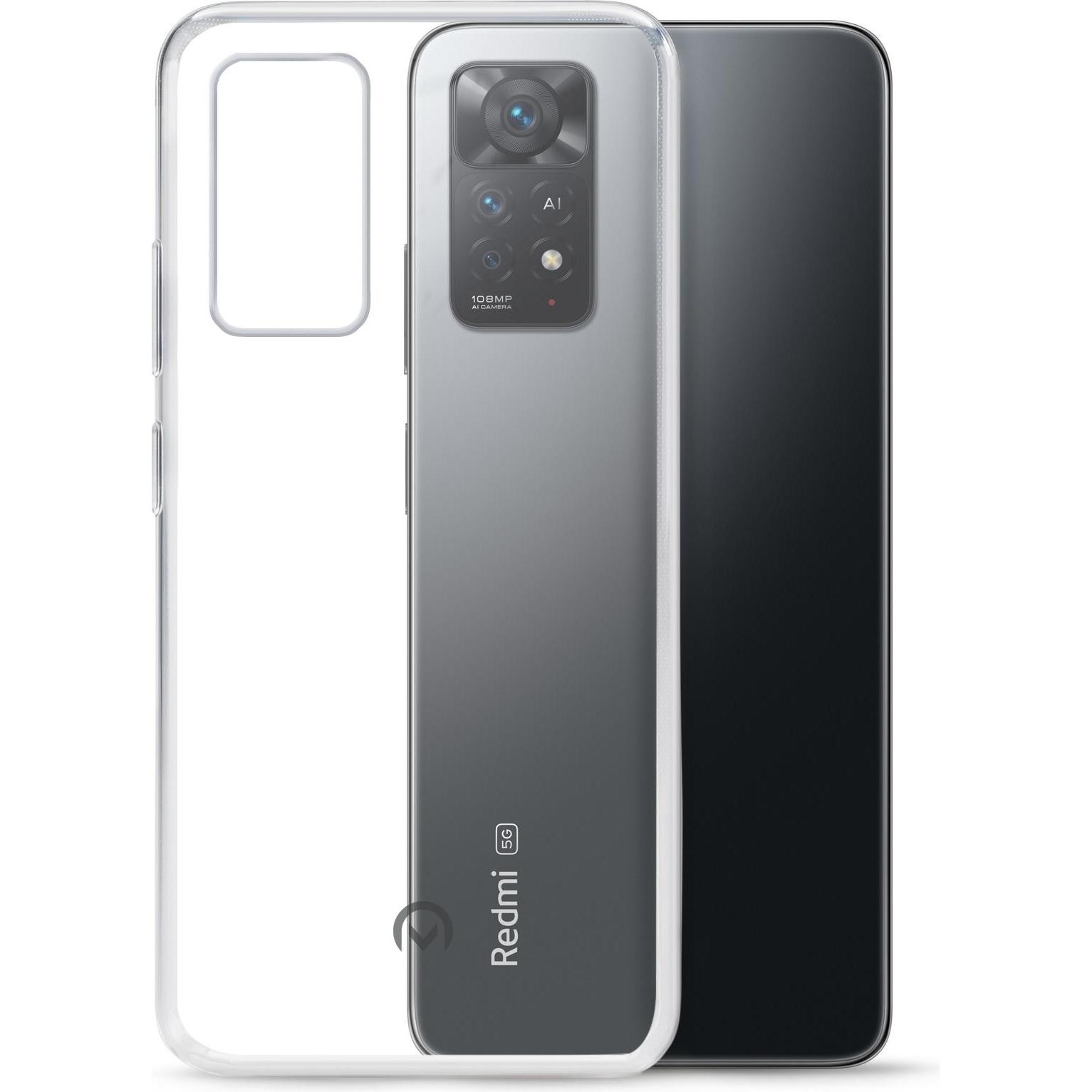 Mobilize Gelee-Hülle (Xiaomi Redmi Note 11 Pro 5G), Smartphone Hülle, Transparent