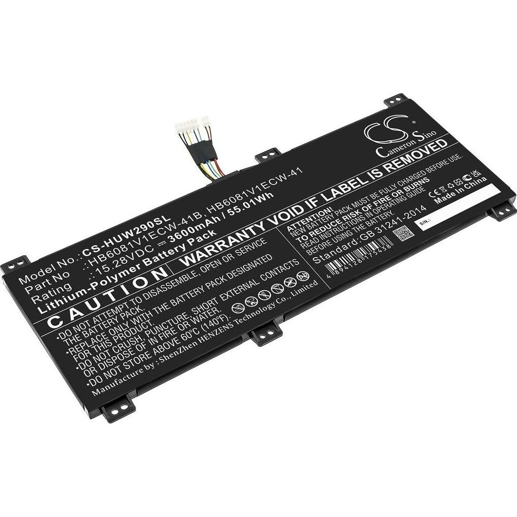 CS Cameron Sino Battery for Huawei Matebook D 16 AMD 16" battery, Batteria per notebook