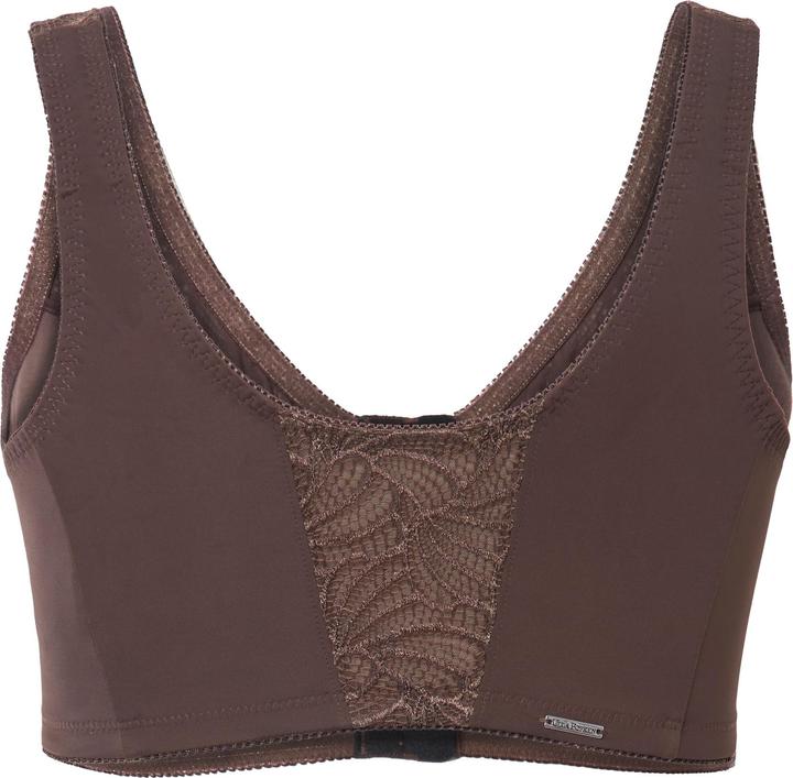 Immagine prodotto Ulla Popken Reggiseno sostenitivo modello Kelly con chiusura anteriore e senza ferretto, coppa C-D (105 F)