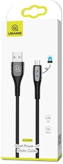 Immagine prodotto Usams Cavo USB-A - microUSB, 1,2 m nero (63821-uniw) (1.20 m, USB 3.0)