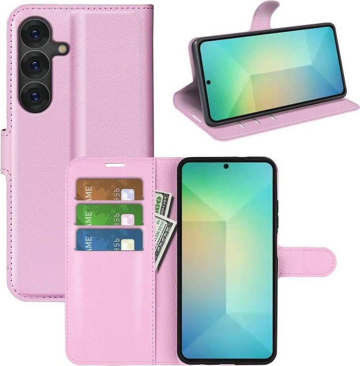 Produktbild Cover-Discount Galaxy S25 - Leder Etui Hülle (Samsung Galaxy S25)