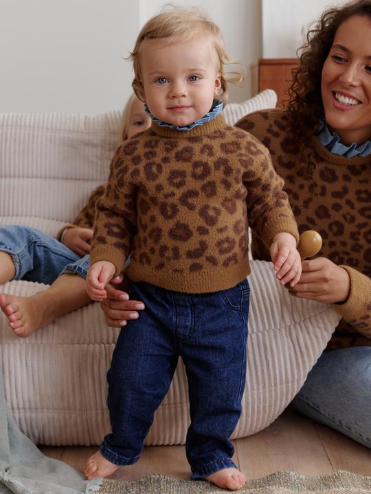Produktbild Vertbaudet Baby Pullover LEOPARD Familien-Capsule (68)