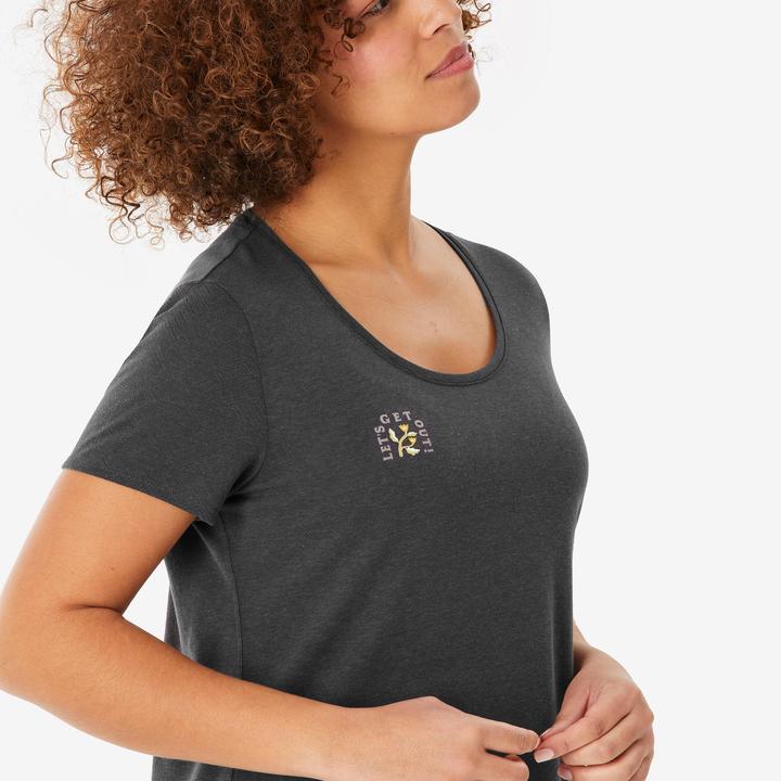 Produktbild Quechua Wandershirt Damen kurzarm - NH500 (M)