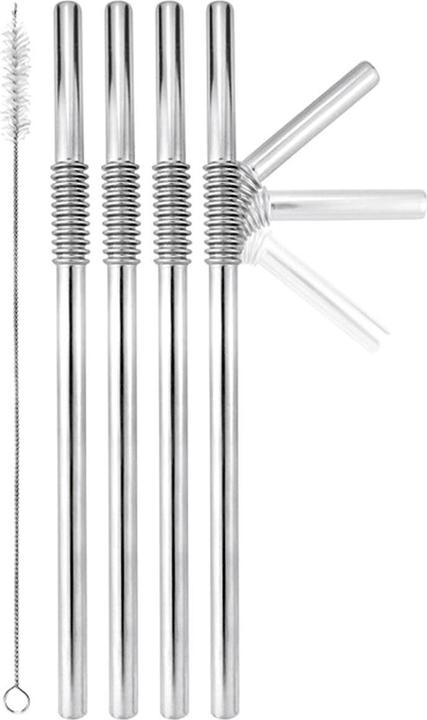 Turtleneck Straw Trinkhalme (4 x)