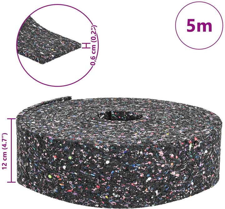 Actual product image vidaXL Gummiwalze (12 cm)