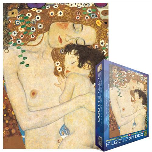 Produktbild Eurographics Mutter und Kind von Klimt - Detail (1000 Teile)