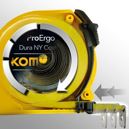 Productafbeelding Komelon Roulette PRO ERGO 8 mx 25 mm (8 m)