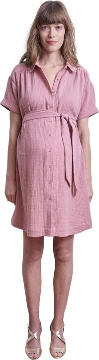 Actual product image Vertbaudet Kurzes Blusenkleid aus Musselin für Schwangerschaft & Stillzeit (32)