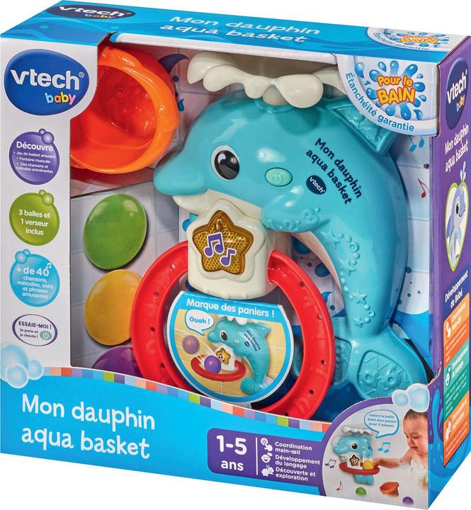 Actual product image VTech Fr Mon Dauphin Aqua-Basket