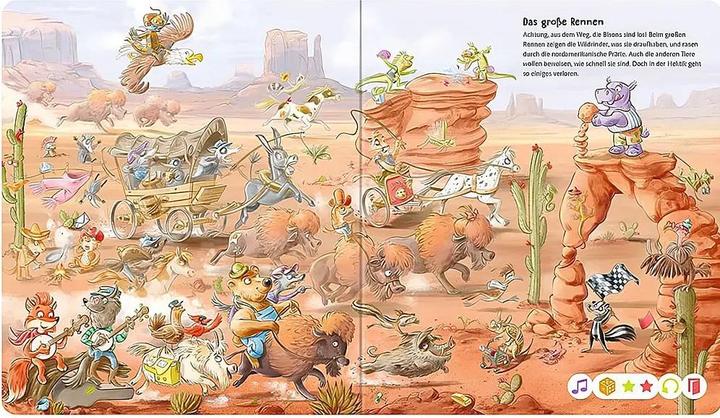 Produktbild tiptoi Die grosse Wimmelreise der Tiere (Deutsch, Anja Kiel, Patrick Fix, 2022)