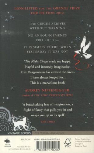 Produktbild The Night Circus (Englisch, Erin Morgenstern, 2012)