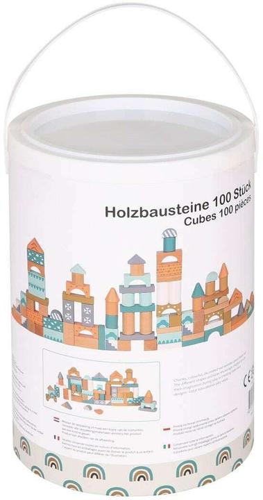 Image du produit Spielba Briques en bois 100 pièces