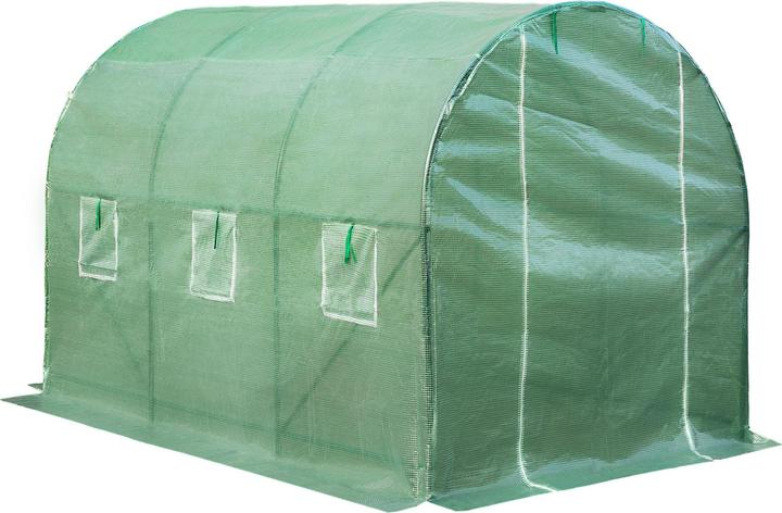 Actual product image tectake Greenhouse foil tunnel